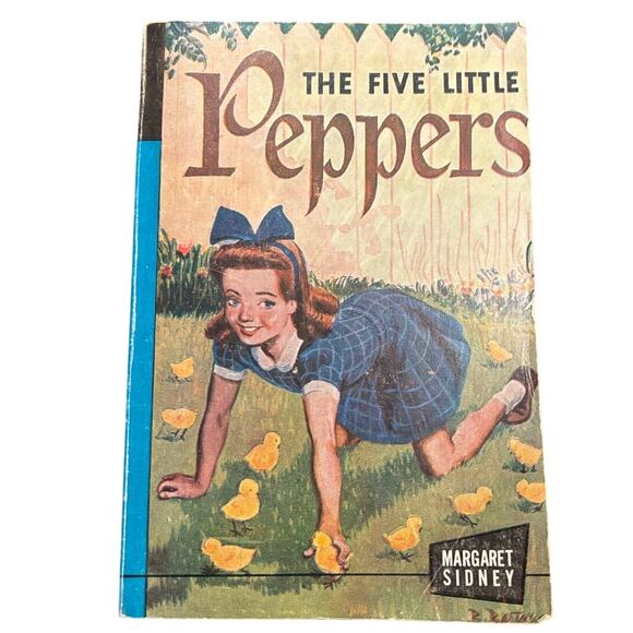VTG 1946, The Five Little Peppers by Margaret Sidney, Paperback - VG Condition! - Picture 1 of 5